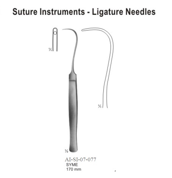 Syme ligature needle